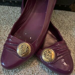 Gucci purple flats